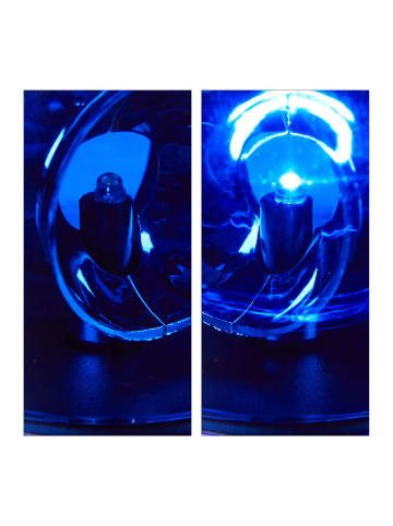 relaxdays 3 x LED-Blaulicht in Blau