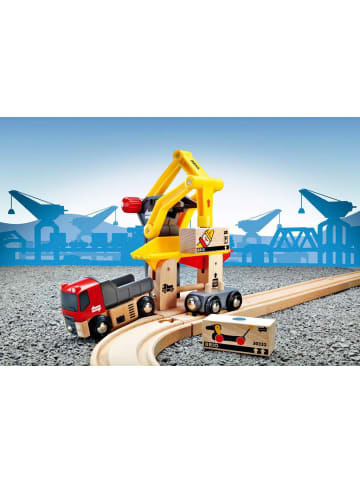 Brio Aktionsspiel BRIO World - Frachtverladestation Ab 3 Jahre in bunt