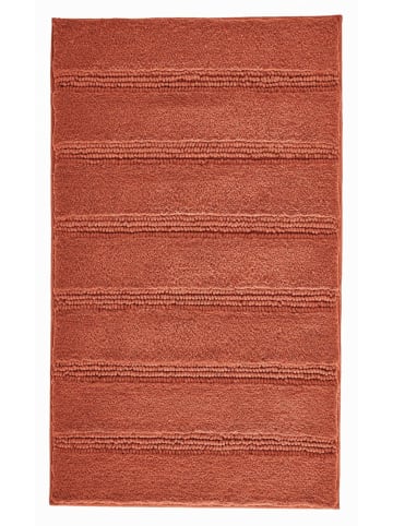 Kleine Wolke Badteppich Monrovia in terracotta