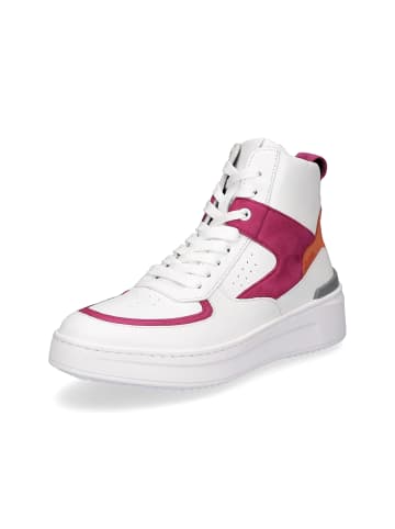 Gabor Fashion High-Top-Sneaker in weiß pink