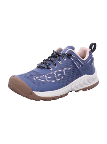 Keen Wanderschuhe NXIS EVO WP W-VINTAGE INDIGO/PEACHY in Blau