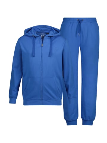 JP1880 Sweatjacke in kobalt blau