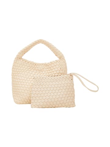 Usha Handtasche in Wollweiss