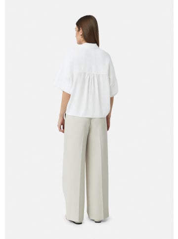 comma Bluse in 0100_weiß