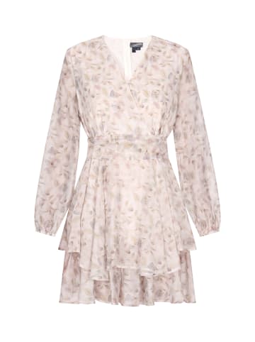 DreiMaster Vintage Damen Dress in Hell Braun