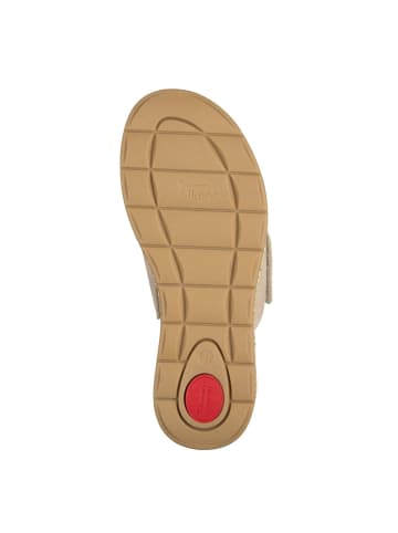 Tamaris Plateau Pantoletten in Beige