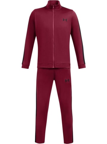 Under Armour Trainingsanzug "Ua Rival Knit Track Suit" in Rot
