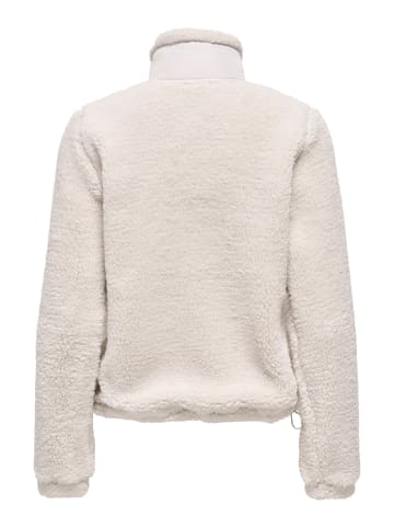Only Play Teddyfell Jacke in Pumice Stone 1