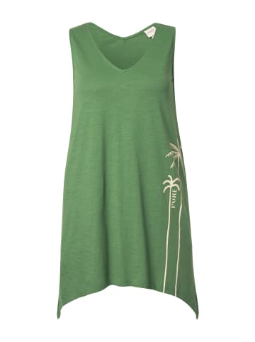 Ulla Popken Strick-Top in moosgrün