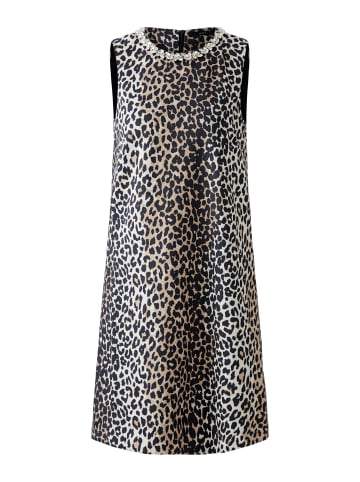 Oui A-Linien-Kleid in dk camel black