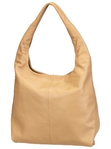 LIEBESKIND BERLIN Handtasche Mira Hobo L Vintage Goat in Light Tan