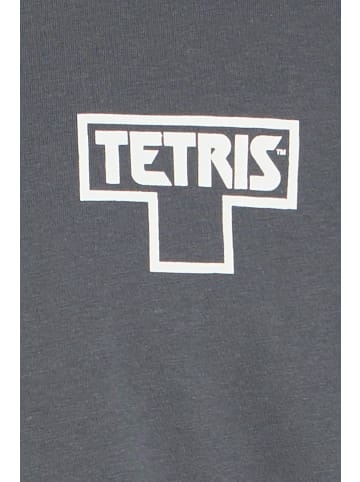 BLEND Klassisches T-Shirt Rundhalsausschnitt Casual in Anthrazit