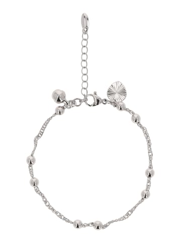 faina Women Chain Link Bracelet in Silver