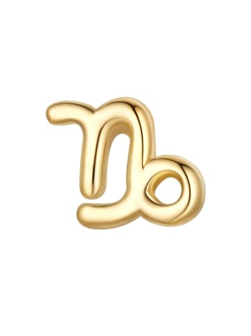 Glanzstücke München Piercing Sternzeichen Steinbock aus Sterling Silber in gelbgold