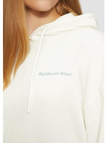 QS Sweatshirt langarm in Creme