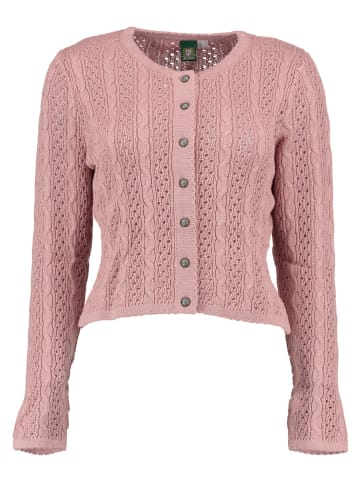 OS-Trachten Strickjacke Gleki in mittelbeige