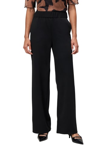 Zero  Stoffhose mit elastischem Bund  30 Inch in Black Beauty