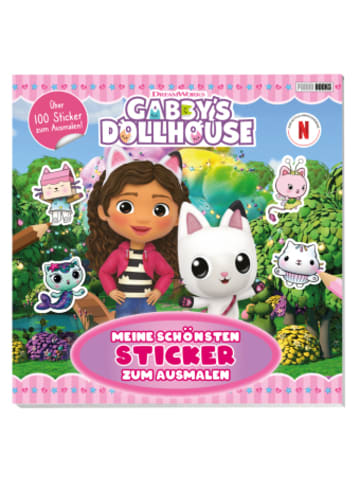 Panini Books Buch - Gabby's Dollhouse: Meine schönsten Sticker zum Ausmalen
