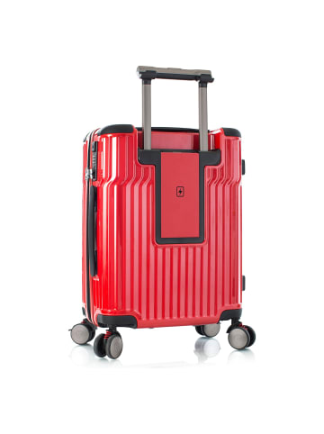 Heys Tekno 4 Rollen Kabinentrolley S 53 cm Laptopfach in red