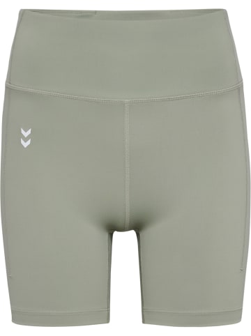 Hummel Hummel Tight Kurze Hose Hmlhiit Damen in SEAGRASS