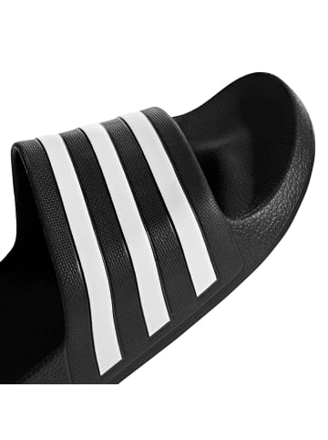 adidas Badeschuhe Adilette Aqua in Schwarz