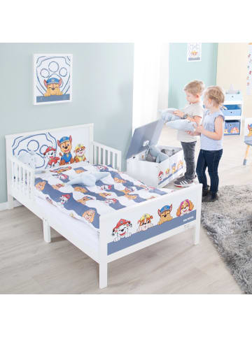 roba Paw Patrol Themenbett – Montessori-Holzbett, weiß/blau