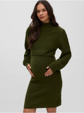 mama licious Strickkleid in Rifle Green