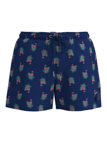 CECEBA Badehose Naas in blau-dunkel-Allover