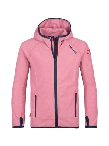 Trollkids Fleece-Jacke "Sandefjord" in Lila/Marineblau