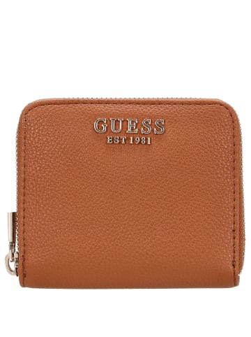 Guess Laurel II SLG Small Zip Around - Geldbörse 4cc 11 cm (ivory) in cognac