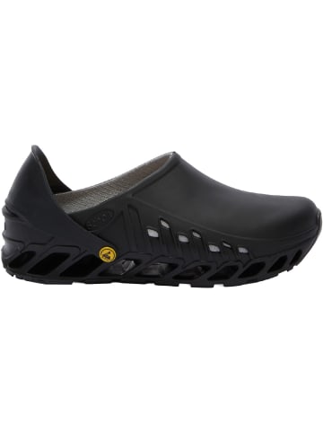 Scholl Clog Evoflex in schwarz in schwarz