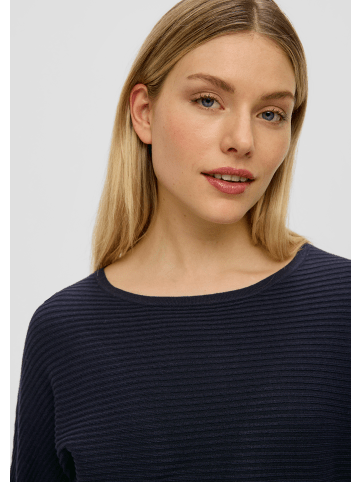 s.Oliver Strickpullover langarm in Blau