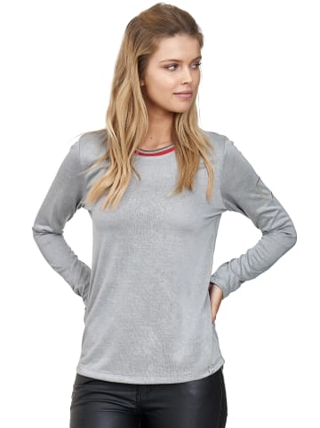 Decay Langarmshirt in Grau