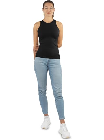 Janice 2 x Damen Top hochgeschlossen Nauta in Schwarz