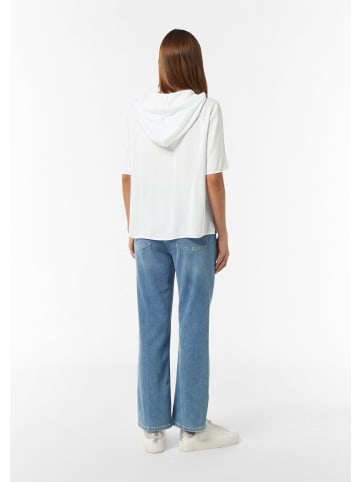 comma Bluse in 0100_weiß