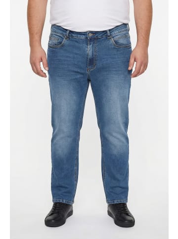 Men Plus Jeanshose in blue denim