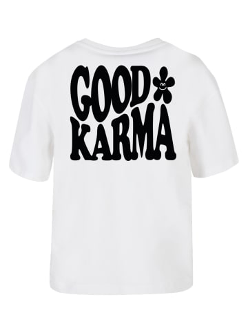 Mister Tee Mister Tee Good Karma Happy Flower Tee in white