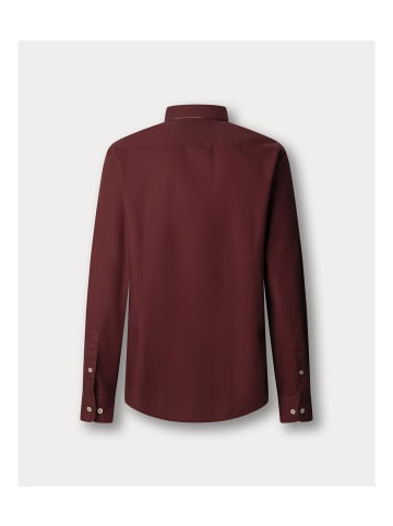 Hackett London Oxfordhemd in Bordeaux