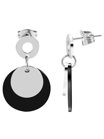 Adeliás Damen Ohrringe – Ohrstecker aus Edelstahl in silber