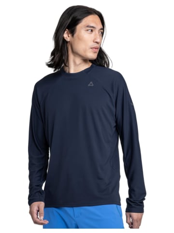 Schöffel T-Shirt "Longsleeve Style Enixa MEN" in navy blazer