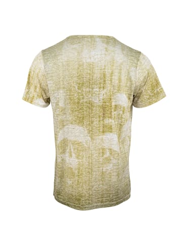 Roberto Geissini Skull Green Card T-Shirt L
