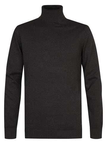 Petrol Industries Feinstrickrollkragenpullover Vail in Grau