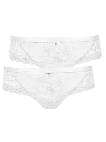 Lisca 2er Pack Brazilian Slip in white