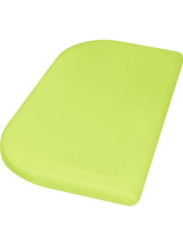 Playshoes Bettlaken "Jersey-Spannbettlaken 89x51+10 cm" in Grün