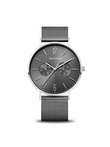 Bering Analoguhr für Herren in grau