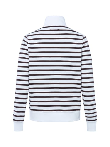 Marie Lund Sweatshirt in schoko ecru - 0004