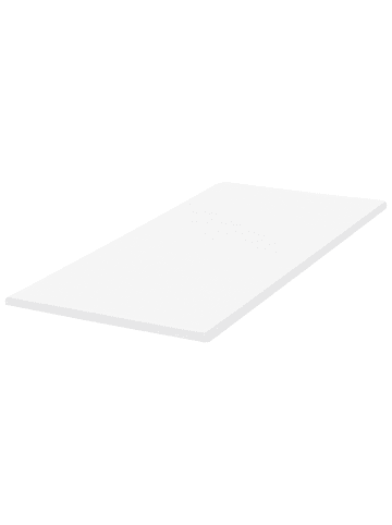 Beliani Topper RESTORE FOAM in Weiß - (W) 90 x (H) 3.5 x (L) 200 cm