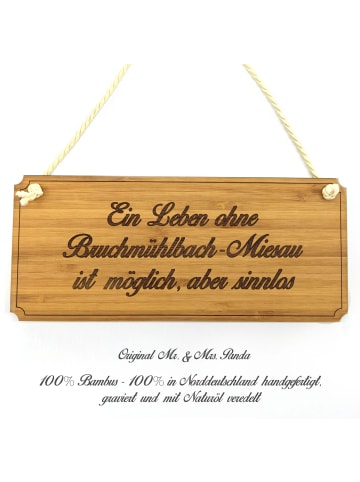 Mr. & Mrs. Panda Schild Bruchmühlbach-Miesau mit Spruch in Keine Angabe