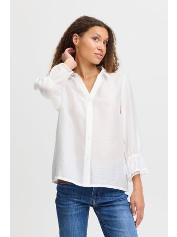 PULZ Jeans PZTORI Shirt regular fit in Cloud Dancer