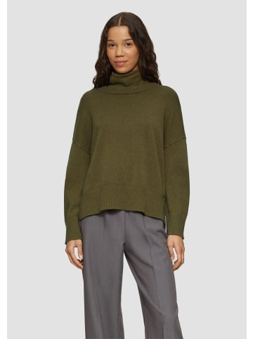 QS Strickpullover in 78W0_tannengrün